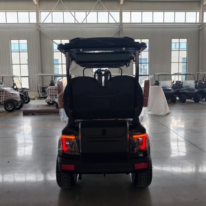 Voiturette de <span class=keywords><strong>golf</strong></span> électrique tout-terrain de luxe 4 places pour <span class=keywords><strong>camping</strong></span>, club de tourisme, voiturette de <span class=keywords><strong>golf</strong></span> à batterie lithium 72V - Product Image 3