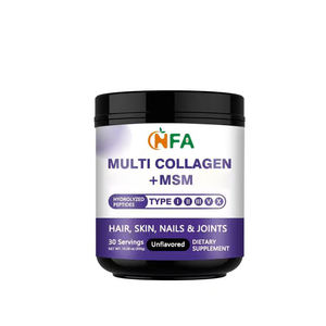 Proveedor OEM de Fábrica, Colágeno Multi-Puro en Polvo y Vitamina C para Cabello, Piel, Uñas y Articulaciones, 30 Porciones, Sin Sabor - Product Image 1