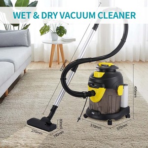 Winning Star UK & EU Standard 1400W High-Power Black Rod Type <b>Handheld</b> Wet & Dry Canister <b>Vacuum</b> Cleaner 70dB - Product Image 2