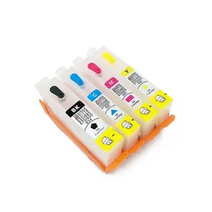 4 Màu 178 364 364 XL 564 920 Refill Refillanle Ink Cartridge Đối Với HP 5524 3070A 3520 Officejet 4610 4620 4622 Máy In