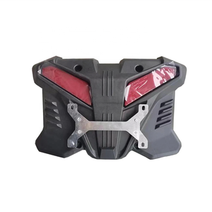 Cubierta de Relleno para Portaequipajes de Repuesto, Placa de Ventilación LED para Puerta Trasera de <span class=keywords><strong>Jeep</strong></span> <span class=keywords><strong>Wrangler</strong></span> - Product Image 2