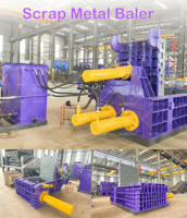 Presse à balles hydraulique pour ferraille, acier, aluminium, cuivre et carrosseries de voitures