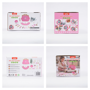 Set Gioco Dottore per Bambini in Legno Naturale Certificato CE CPC Montessori, Set Veterinario <span class=keywords><strong>Rosa</strong></span> con Ricchi Accessori - Product Image 4
