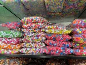 Mylulu DIY Fait Main Gros Trous Accessoires Cheveux pour Femmes Enfants Tresses Perles Résine Transparente Bijoux Décoratifs en Plastique - Product Image 3