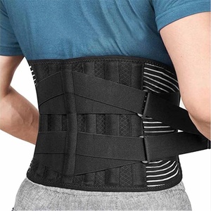 Ceinture lombaire médicale durable à double traction, respirante, en polyester et coton, pour activités de plein air – Offre spéciale - Product Image 2