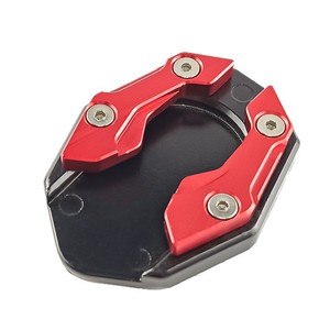Qiangye Motorcycle Footrest Pad Aluminum Alloy Side Stand Black <b>Titanium</b> Red Gold Blue Silver M8818 - Product Image 4