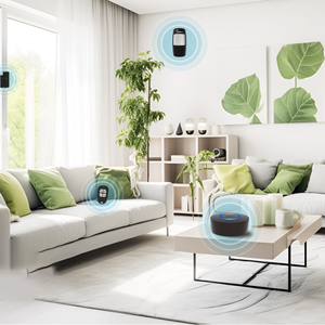 מערכת אזעקה אלחוטית לבית, ערכה בת 9 חלקים, מערכת אזעקה WiFi עם חיישן תנועה PIR ופונקציית SOS, התראות באפליקציית Tuya לאבטחת הבית - Product Image 6