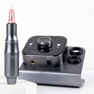 Vente chaude broderie sourcil et lèvre avec seringue <span class=keywords><strong>kit</strong></span> de machine à tatouer <span class=keywords><strong>rotative</strong></span> PMU machine micro vibration compteur de courant - Product Image 2