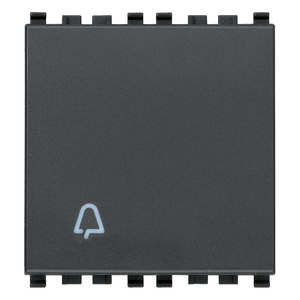 Bell <b>Button</b> 10A 2M Grey Doorbell <b>Push</b> <b>Button</b> <b>Switch</b> 5.1x4.3x5.3cm - Product Image 1