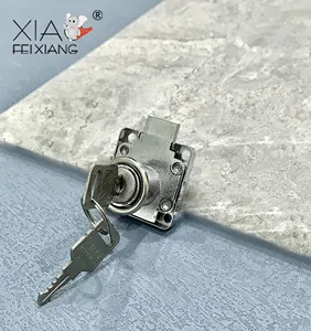 china supplier Furniture Hardware Wholesale Lock Square Shape Zinc Alloy Drawer Lock