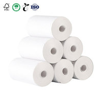 Rouleaux de caisse enregistreuse thermique Pos Terminal papier Atm Machine imprimante X 400 papier thermique 80*80mm 49m 70gsm simple blanc 58mm