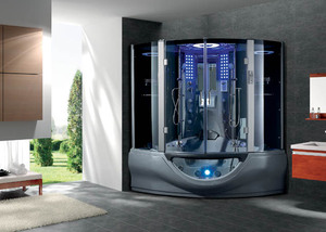 Bañera <span class=keywords><strong>de</strong></span> Hidromasaje Multifuncional <span class=keywords><strong>de</strong></span> Nuevo Diseño 2025 /Jacuzzi/Cabina <span class=keywords><strong>de</strong></span> <span class=keywords><strong>Ducha</strong></span> <span class=keywords><strong>de</strong></span> Vapor con Marco Cuadrado Deslizante <span class=keywords><strong>de</strong></span> Aluminio - Product Image 6