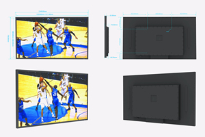 ทีวีสมาร์ท 75 นิ้ว 4K UHD OEM ODM ผู้ผลิตโทรทัศน์ รุ่นใหม่ จอใหญ่ ระบบ Google IP55 กันน้ำ สำหรับใช้งานกลางแจ้งทุกสภาพอากาศ - Product Image 3