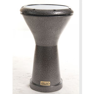 Vente en gros de tambours arabes en aluminium gris avec sac de transport, logo personnalisé, <span class=keywords><strong>percussion</strong></span> professionnelle du Moyen-Orient - Product Image 1