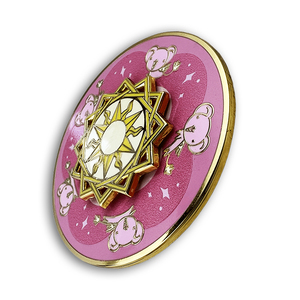 Tùy Chỉnh Xoay <span class=keywords><strong>Spinner</strong></span> Quay Ve Áo Pin Huy Hiệu Kim Loại Xoay Cầu Vồng Bánh Xe Quay Cứng Men Pin - Product Image 5