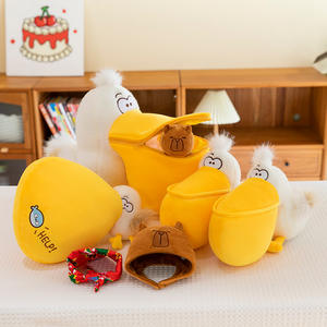 Greedy Pelican Series Peco Pelican Super suave <span class=keywords><strong>oso</strong></span> de peluche alivio del estrés muñeca de juguete regalo de cumpleaños para niños muñeca de almohada Unisex - Product Image 4