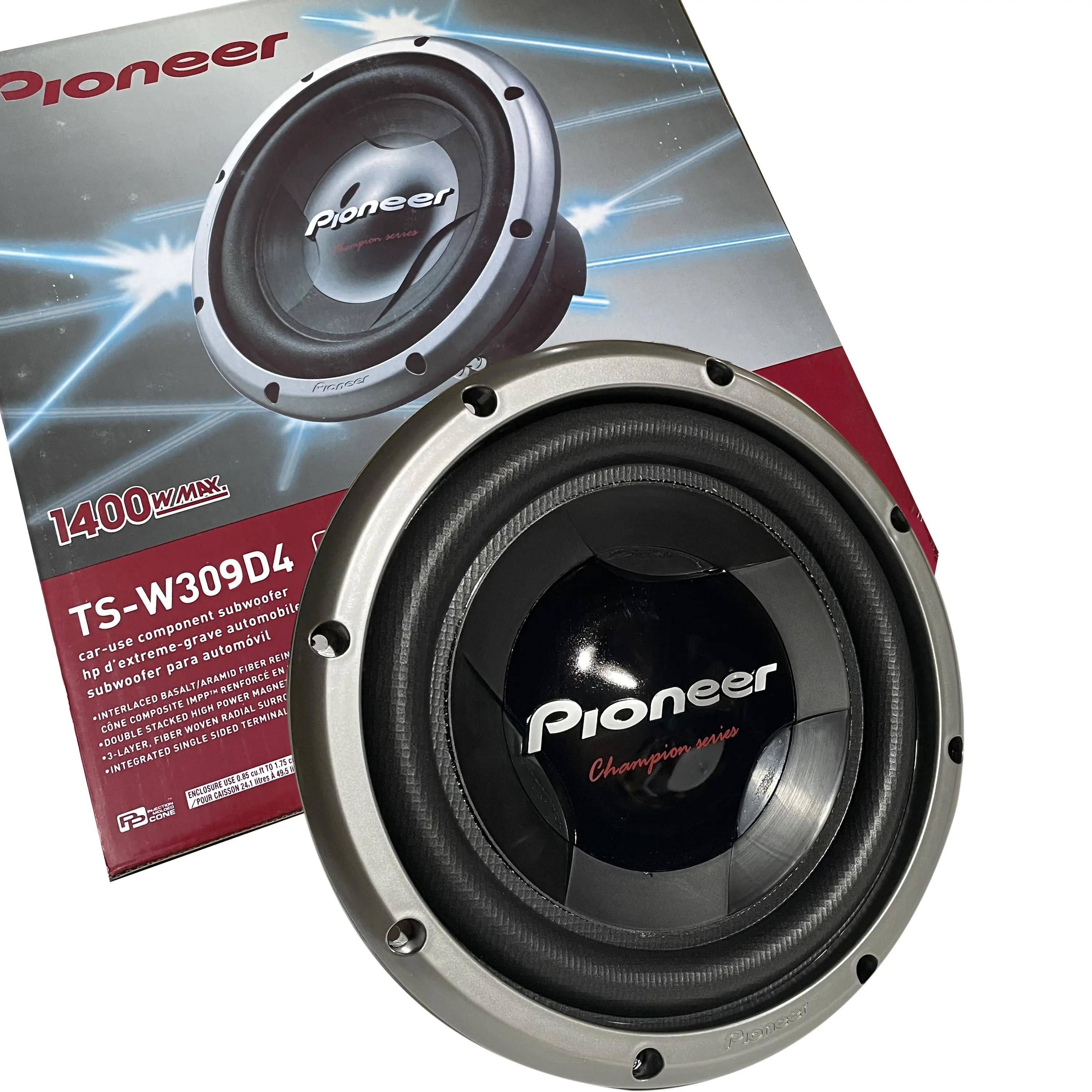 Hot Sale Auto Speaker Subwoofer 12 Inch 400W Jbl Big Power Car Bass Speaker Pionier TS-W309D4