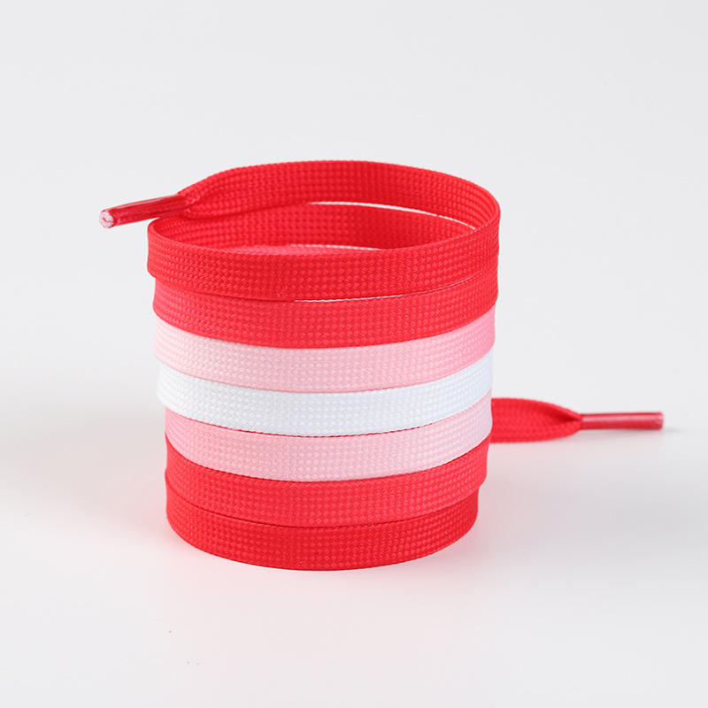 Lacets dégradés rouges