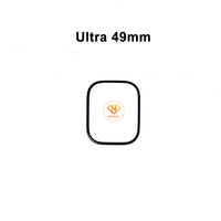 Novecel per Apple Watch Serie 11 10 9 8 7 6 5 4 49mm 45mm 44mm 46mm Pannello Touch Screen Vetro Esterno Anteriore con OCA Parte di Ricambio