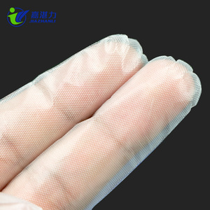 ถุงมือแบบใช้แล้วทิ้ง หนา ทนน้ำมัน โปร่งใส CPE เกรดอาหาร สำหรับการแปรรูปอาหาร 80-100 ชิ้นต่อแพ็ค - Product Image 3