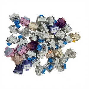 ชุดสวิตช์คีย์บอร์ดแบบ Hot-Swap 5 พิน แบบ Linear พร้อมสารหล่อลื่นจากโรงงาน ระบบสัมผัสเบา/เสียงไพ่นกกระจอก คีย์แคปแบบกำหนดเอง สำหรับของเล่น Fridget - Product Image 5