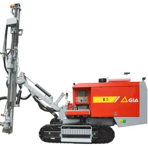 JieyaB3 DTH hydraulic drilling rig mining Blasthole integrated dth drill rig machine crawler surface dth drill rig machine