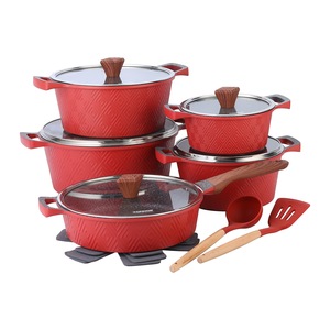 Kit Universale Ecologico per Cucina Sana: 15 Pezzi di Utensili da Cucina, Pentole 20-32cm, Padella Profonda 28cm, Coperchi <span class=keywords><strong>TE</strong></span>, Spatole - Product Image 3