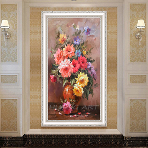 Pintura <span class=keywords><strong>al</strong></span> óleo <span class=keywords><strong>de</strong></span> lino <span class=keywords><strong>de</strong></span> impresión clásica, cuadro <span class=keywords><strong>de</strong></span> jarrón <span class=keywords><strong>de</strong></span> <span class=keywords><strong>flores</strong></span> pintado a mano <span class=keywords><strong>con</strong></span> Base <span class=keywords><strong>de</strong></span> soporte <span class=keywords><strong>de</strong></span> lienzo para decoración para sala <span class=keywords><strong>de</strong></span> estar - Product Image 3