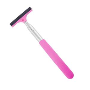 Essuie-glace télescopique pour rétroviseur de voiture, noir, amélioré, en caoutchouc naturel épaissi, grattoir de pluie et de neige, nettoyeur de vitres - Product Image 2
