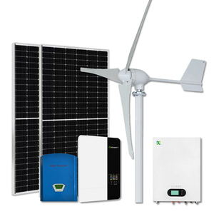 Sistemas de Energía Solar y Eólica, Sistema de Energía Fuera de la Red, Sistema Híbrido para el Hogar - Product Image 1