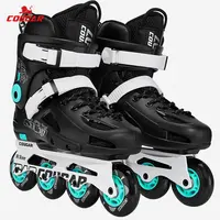 Inline Roller Skate Shoe for Men and Women, Hard Boot