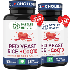 Integratore di CoQ10 ad Alta Biodisponibilità con Vitamina <span class=keywords><strong>E</strong></span>, <span class=keywords><strong>Carnitina</strong></span> <span class=keywords><strong>e</strong></span> Riso Rosso Fermentato in Capsule, Direttamente dalla Fabbrica - Product Image 1