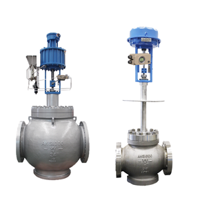 Vanne de régulation de débit à diaphragme pneumatique en acier inoxydable 304 personnalisée SAMSON 3730-5 avec positionneur électropneumatique – Fournisseur en stock - Product Image 1