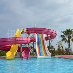 Ngoài Trời Xoắn Ốc Trượt Sợi Thủy Tinh Slides Luxury - Product Image 6