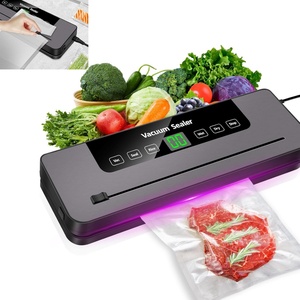 Sellador de Alimentos al Vacío Automático de Alta Calidad con Pantalla Táctil, Bomba Potente, Conservador Eléctrico Doméstico para Materiales Plásticos, Uso en Autocaravanas - Product Image 1