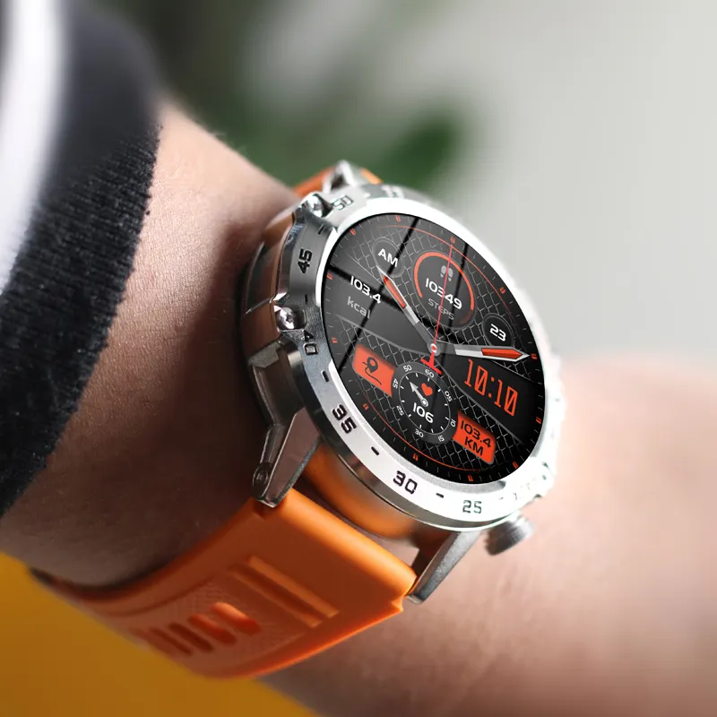 Karen M K52 스마트 시계 2023 뜨거운 판매 야외 Smartwatch 1.39 인치 360x360 고해상도 디스플레이 화면 BT 통화