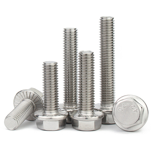 Pernos de Cabeza Hexagonal con Brida Dentada de Acero Inoxidable 304 DIN6921 M4 M5 M6 M8 M10 M12 - Product Image 3