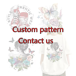 थोक कस्टम स्क्रीन प्रिंटिंग प्लास्टिकर्स dtf ट्रांसफर विनाइल कपड़े tशर्ट प्रिंटिंग - Product Image 4