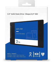 Disque dur SSD bleu SATA3 de 2.5 pouces pour ordinateur portable de bureau, SSD de 250 Go, 500 Go, Go, 1 To, 2 To, 4 To