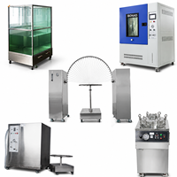 Cámara de Prueba de Resistencia al Agua IEC 60529 IPX1 IPX2 IPX3 IPX4 IPX7 IPX8, Equipo de Prueba de Impermeabilidad CE para Electrónica y Lámparas