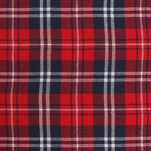 ชุดเครื่องแบบนักเรียนลายสก๊อตคลาสสิกผ้า100% ผ้าฝ้ายออร์แกนิคผ้าสักหลาดย้อมสีทอ - Product Image 3