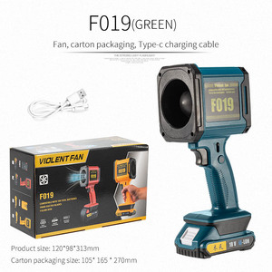 Souffleur sans balais Lucky Tiger F019 18V, ventilateur puissant pour le déneigement, le lavage de voitures, le camping - Product Image 1