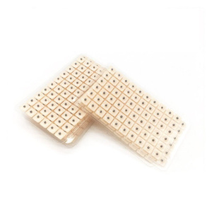 Degao 600 unidades por paquete, Parches de semillas para acupuntura auricular, Semillas de Vaccaria, Adhesivos para puntos de presión auricular, para masaje de acupuntura TCM - Product Image 3