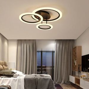 Lustre LED moderne en fer forgé pour intérieur, design suspendu, indice de protection IP33, idéal pour porche, couloir, balcon et bureau à domicile - Product Image 2
