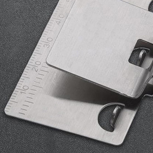 <strong>Measuring</strong> Tape Clip Precise <strong>Calibration</strong> Tool Multifunction Corners Clamp Convenient Tape Measure Locator Stainless Steel - Product Image 3