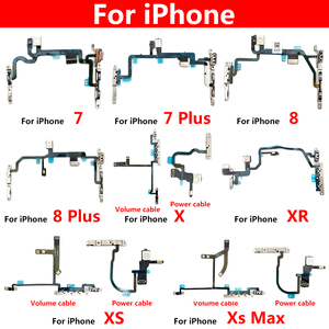 Flex <span class=keywords><strong>de</strong></span> volumen <span class=keywords><strong>de</strong></span> energía móvil para <span class=keywords><strong>iPhone</strong></span> 15 14 13 12 Mini 11 Pro 8 <span class=keywords><strong>7</strong></span> <span class=keywords><strong>Plus</strong></span> X XR XS MAX volumen <span class=keywords><strong>encendido</strong></span> apagado botón Flex pieza <span class=keywords><strong>de</strong></span> reparación al por mayor - Product Image 5