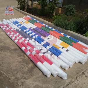 Polos de salto de caballo, accesorios equinos, 3mL, mástil de plástico de un solo color para show jump, sin madera con relleno - Product Image 3