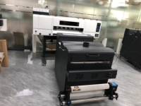 Impresora DTF de Doble Cabezal A1 de 60CM, Juego Completo con Secador y Agitador de Polvo para Impresión Textil