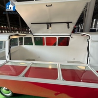 Remorque de restauration mobile de luxe populaire avec cuisine complète à vendre sur les marchés des États-Unis, de l'Europe et d'Australie
