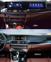 21 Zoll Dual Screen Android Auto Multimedia Radio für BMW 5er F10 F11 CIC NBT 2010-2017 Auto GPS Navigator WiFi 4G Bluetooth